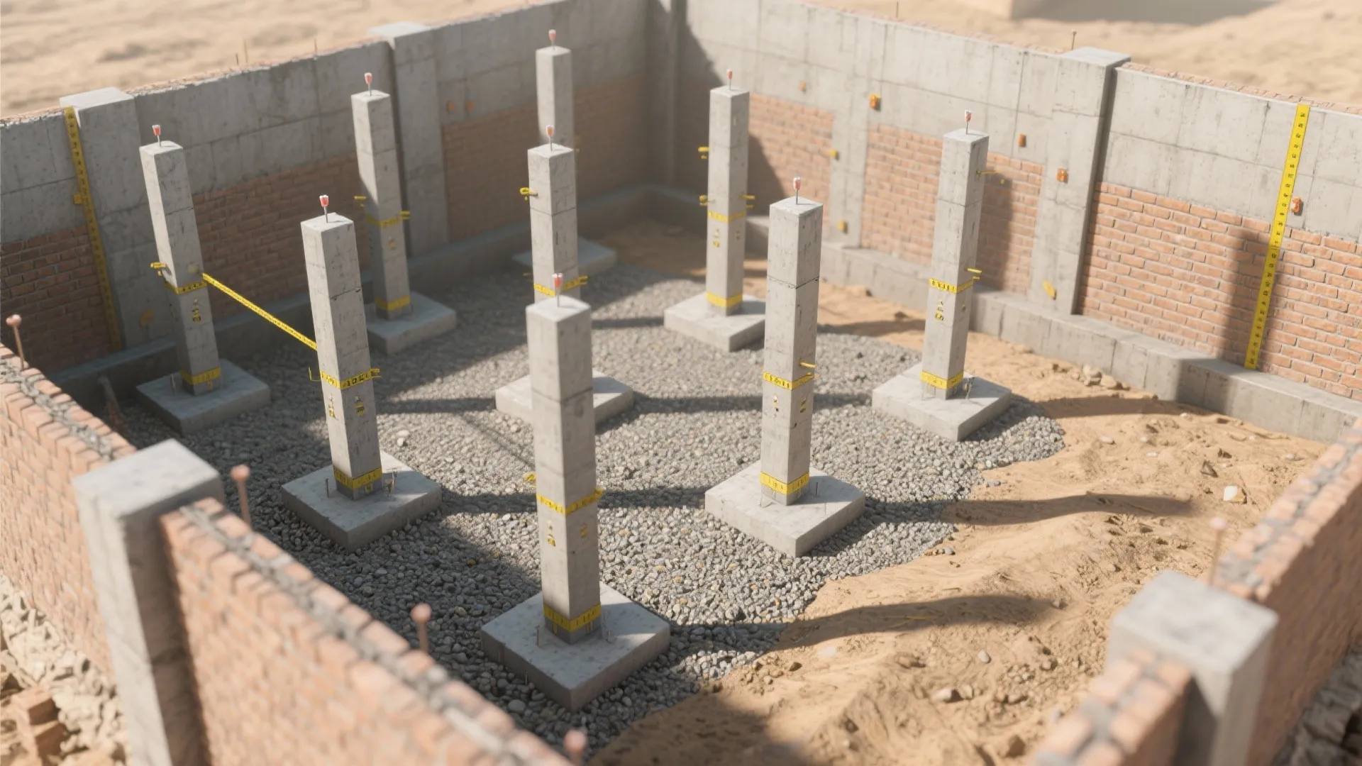 Balanced Footing and Column Spacing