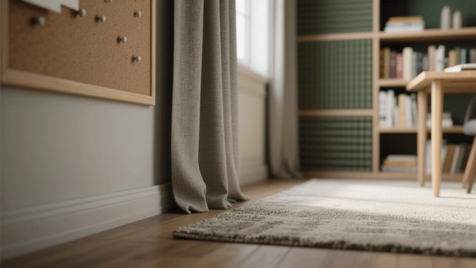 Acoustic comfort that tames chatter and hallway noise