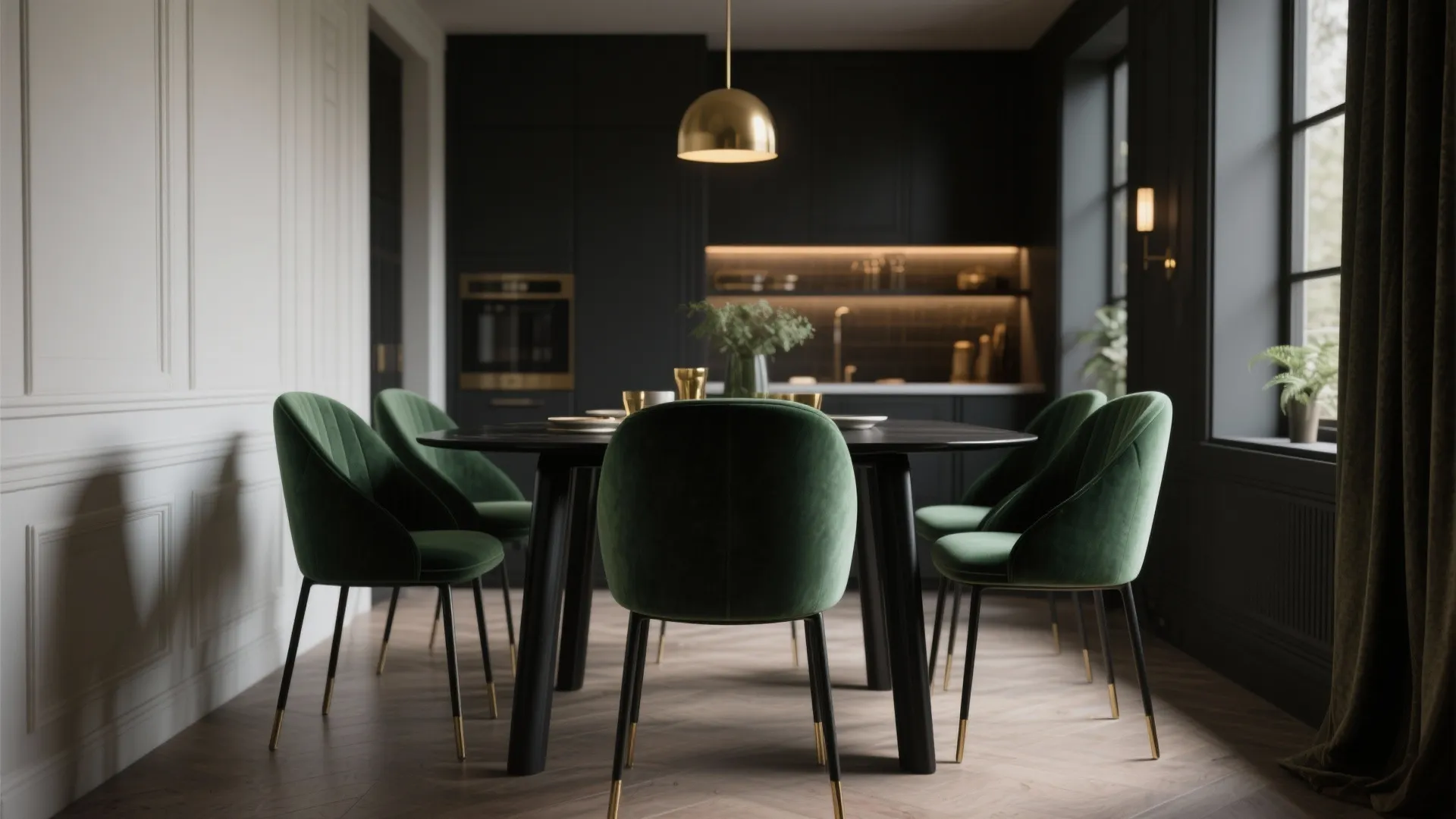 5. Deep Forest Green for Timeless Elegance