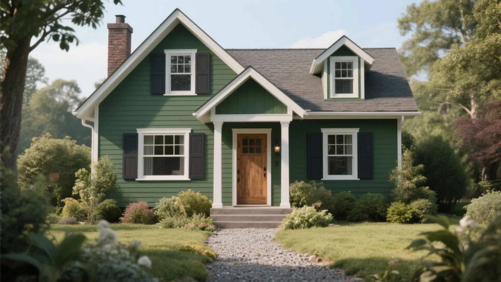 Forest & Dark Green Exterior Paint: 5 Tips