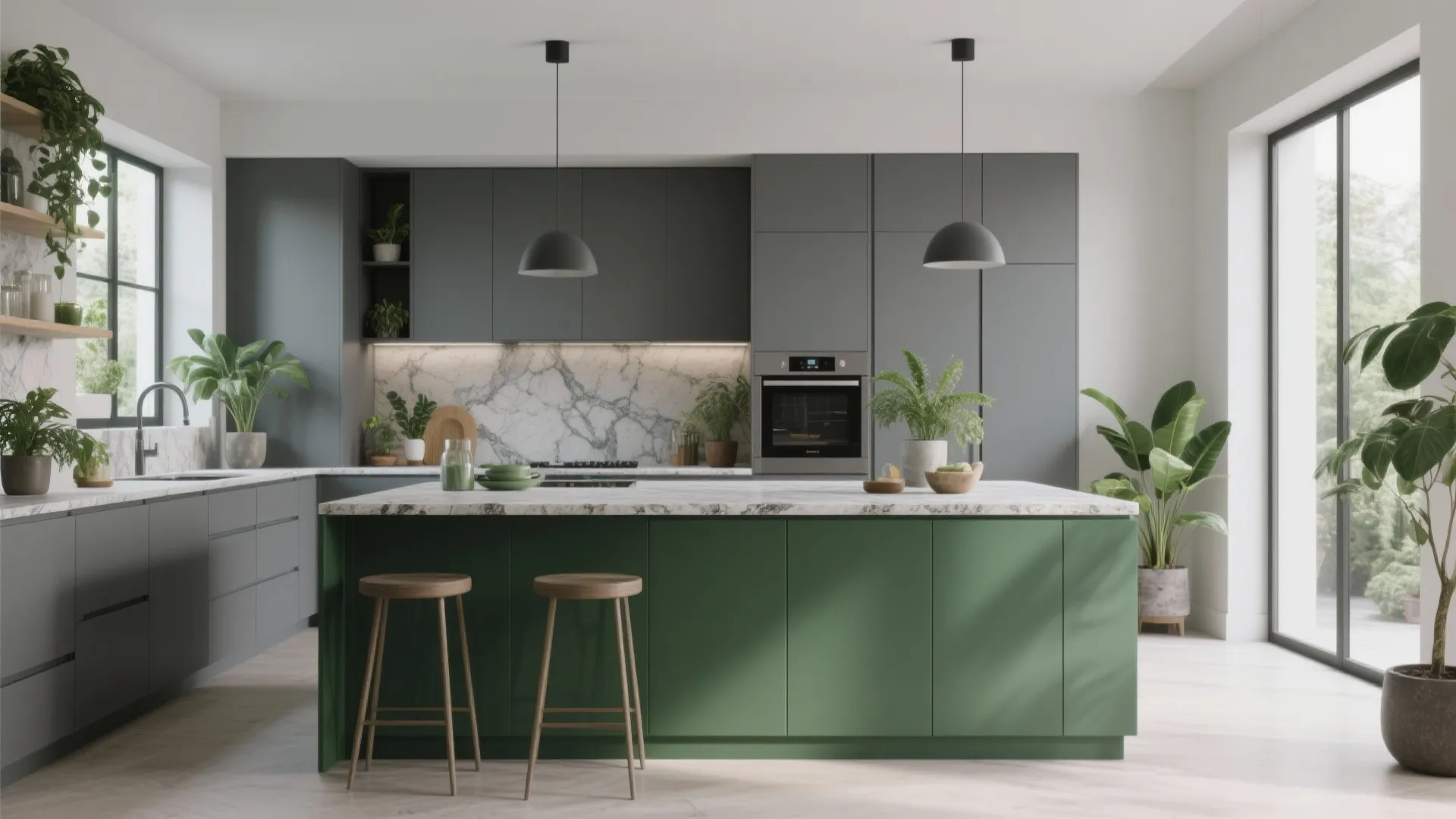 Forest Green: Calm and Natural