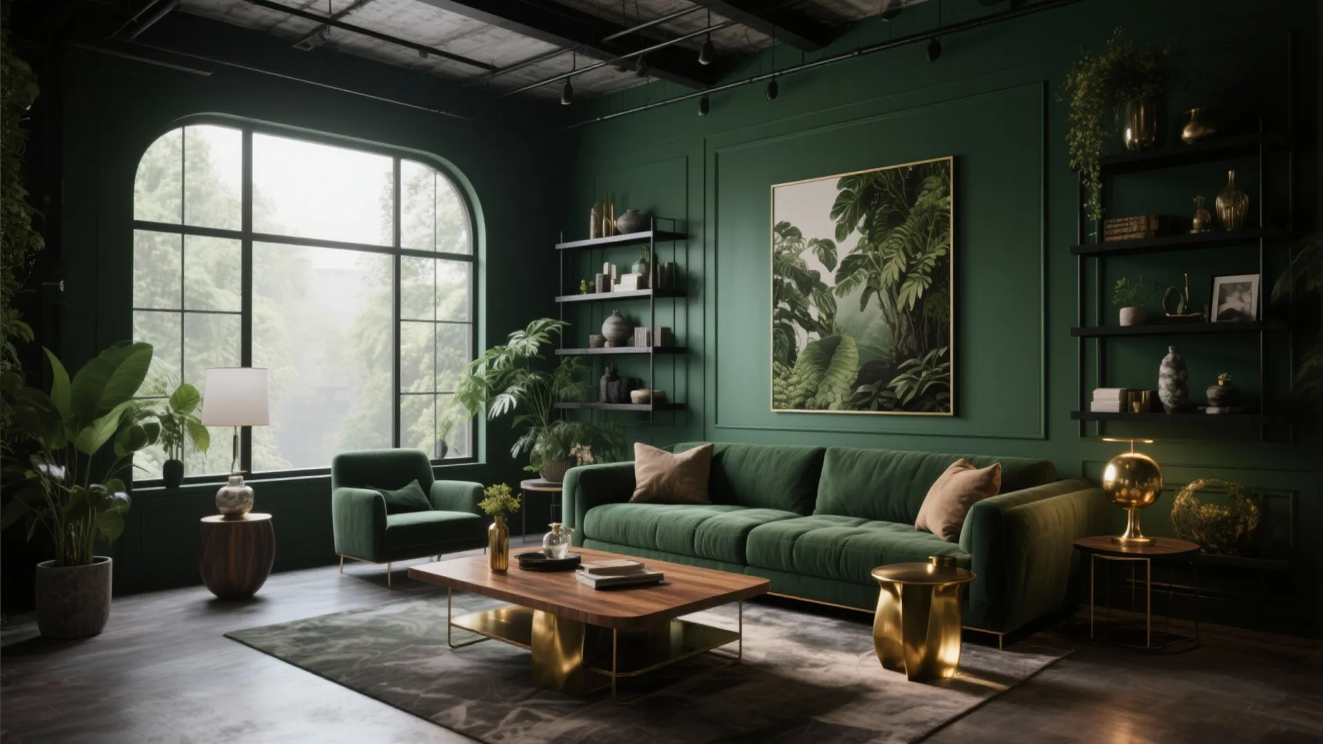 4. Forest Green for Dramatic Depth