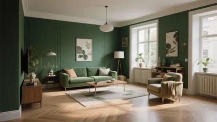 10 Forest Green Living Room Ideas