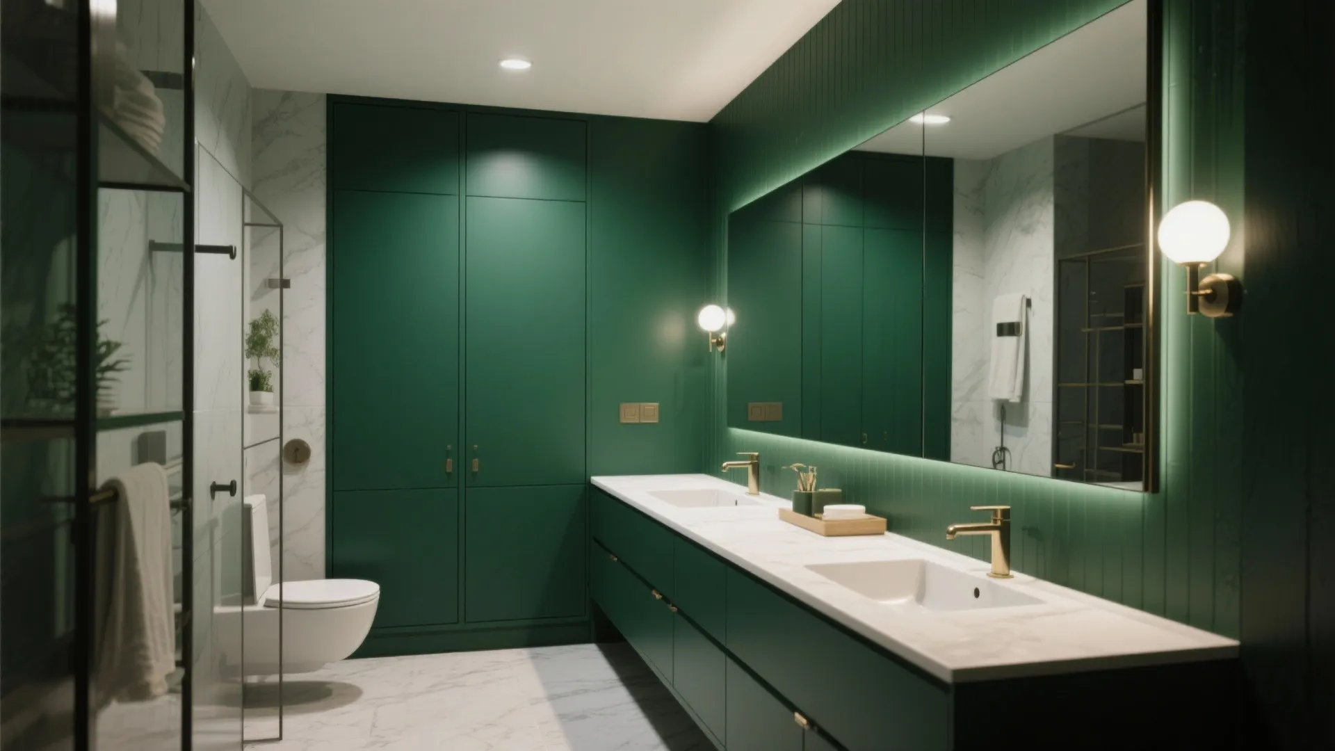 5. Monochrome Forest: Deep Green Drama