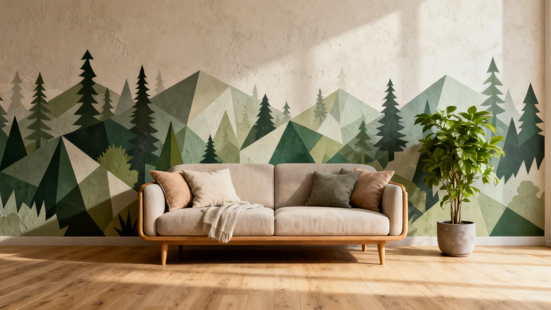 Peel and Stick Wall Decals: 5 Living Room Ideas