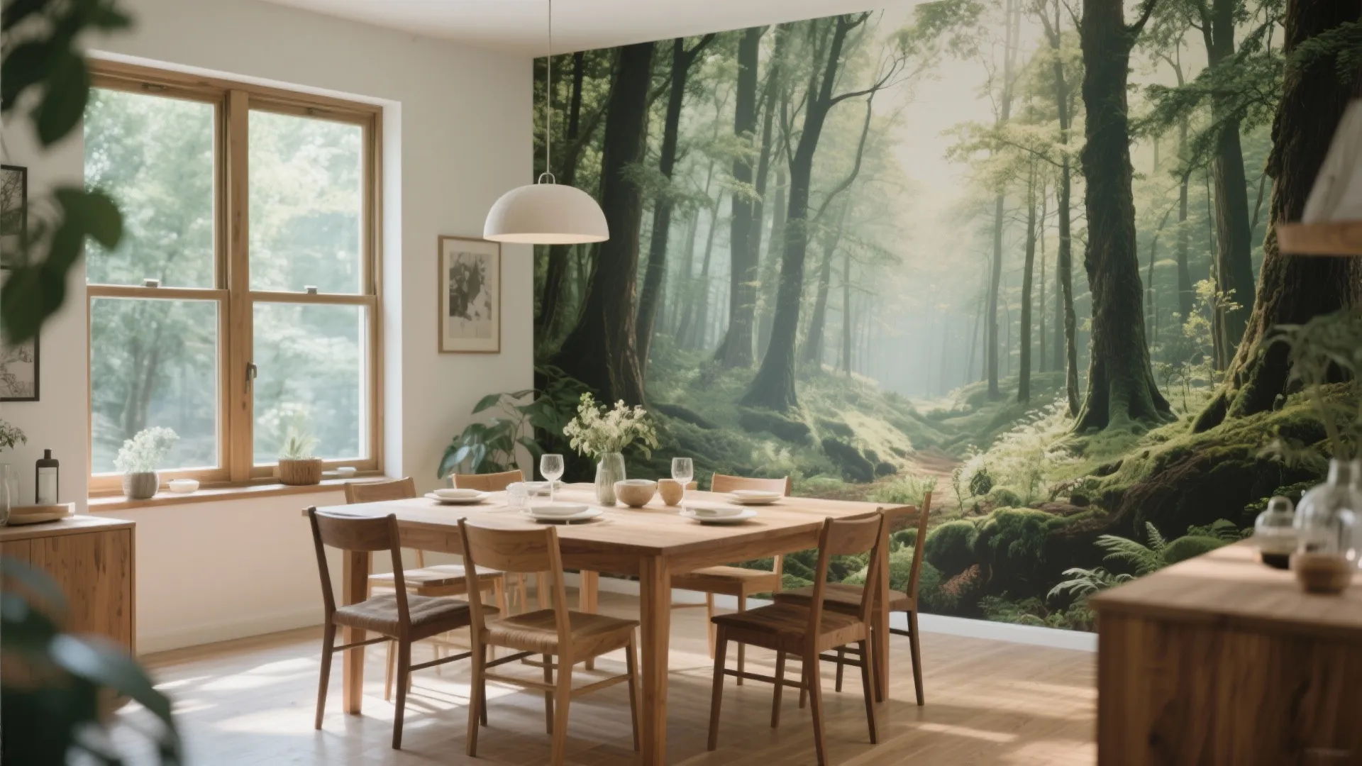 Nature-Inspired Murals