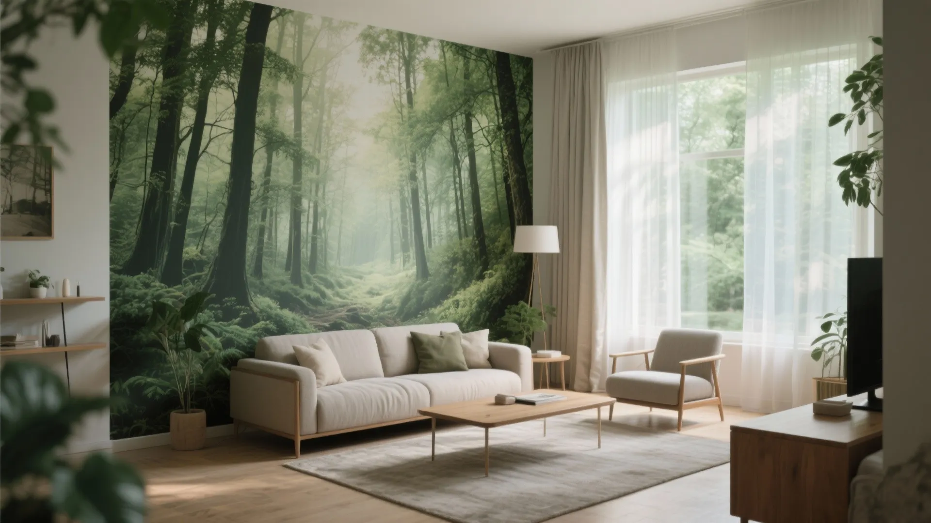 Nature-Inspired Murals