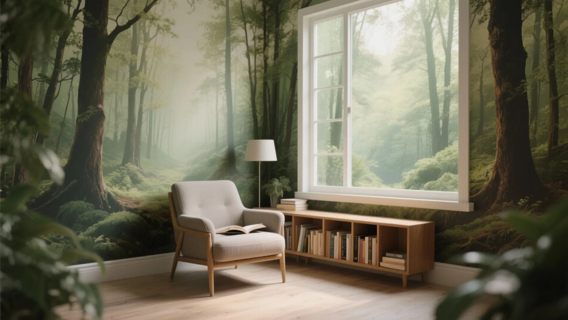 Nature-Inspired Mural