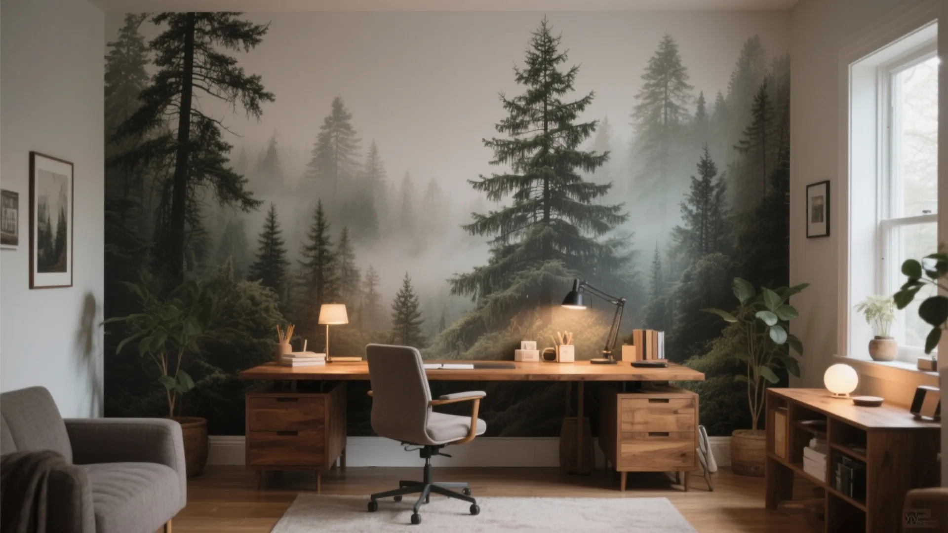 3. Nature-Inspired Murals