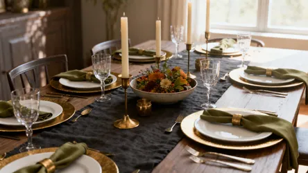 5 Stylish Ideas for Decorating a Formal Dining Table