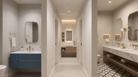 3 Small Bathroom Design Ideas for 4 Bathrooms