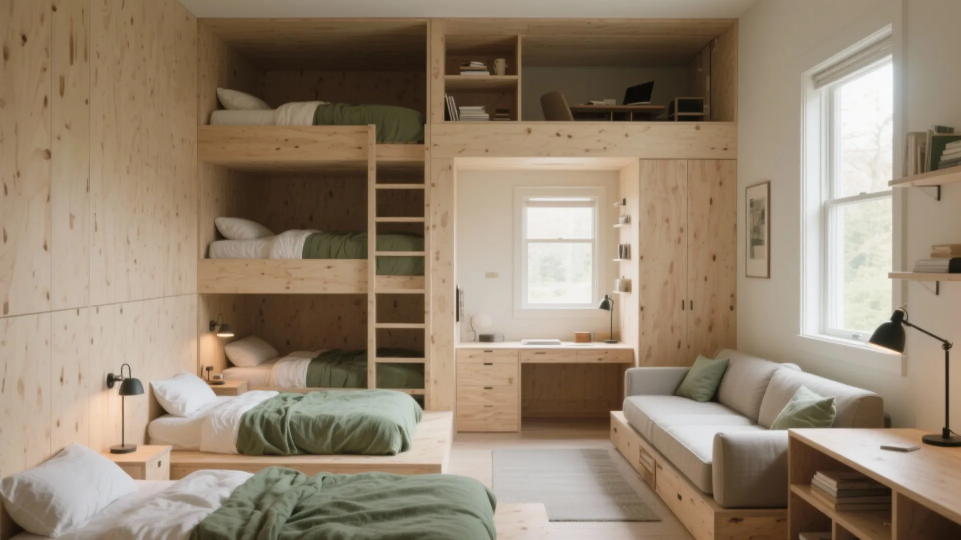 4 Beds Small Room Ideas: 5 Practical Designs: How I fit four beds into one small room — five real design solutions that actually worked