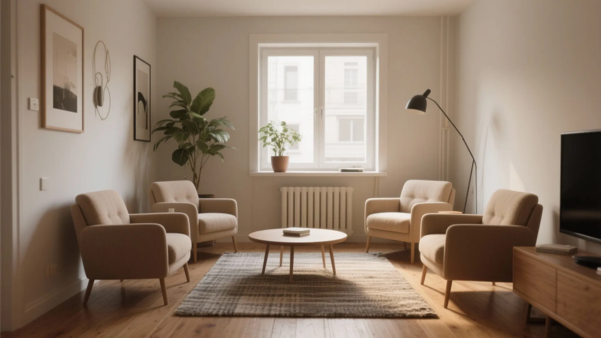 4 Chairs in Living Room Ideas: Creative ways to arrange four chairs in a living room to maximize comfort and style