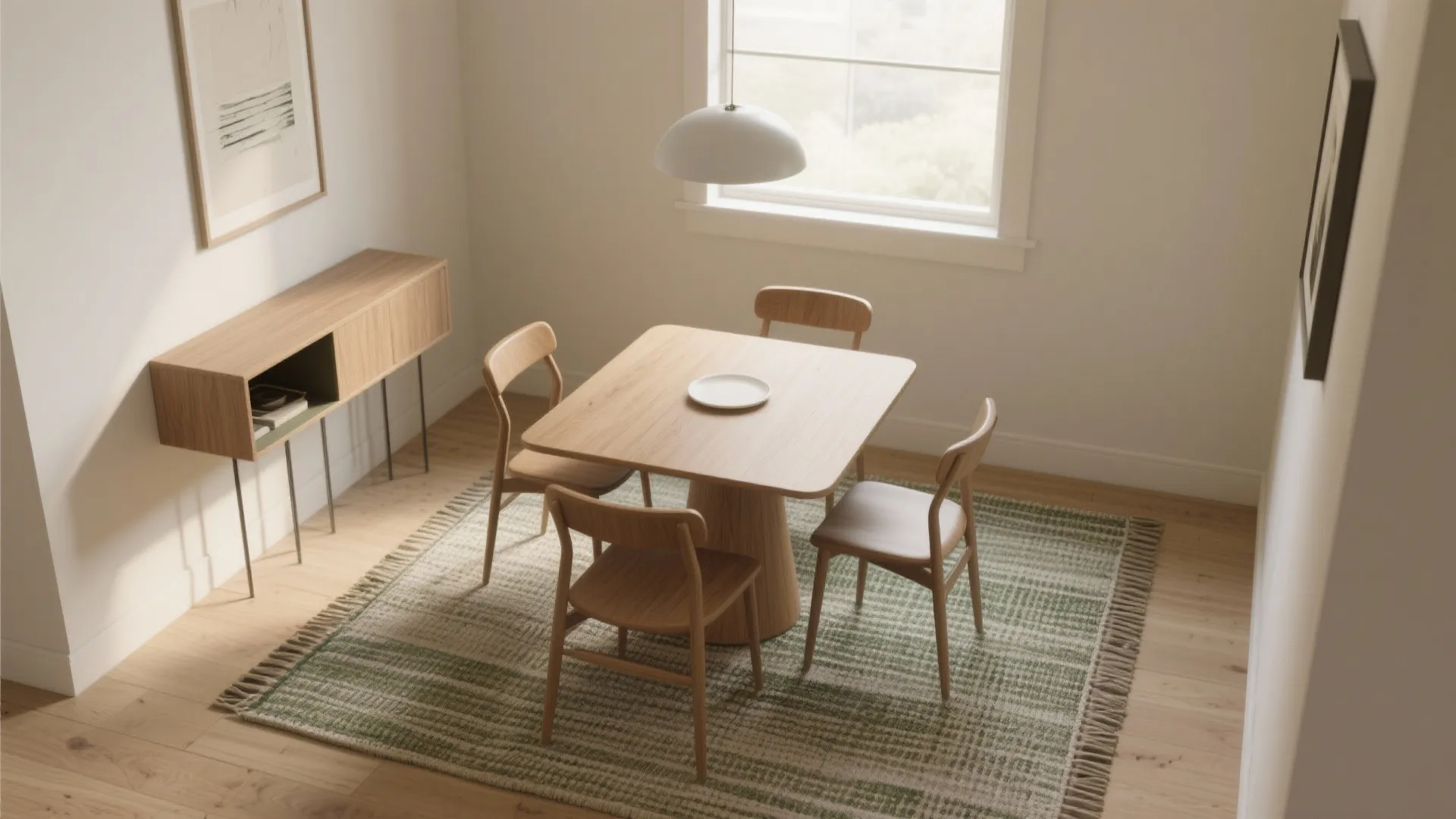 2. Four-Seater Flex: 7' x 9' (2.1 x 2.7 m)