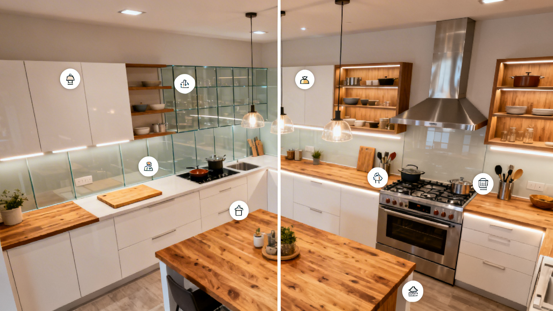 5 Ideas for Kitchen Design with Four Walls | Pro Guide