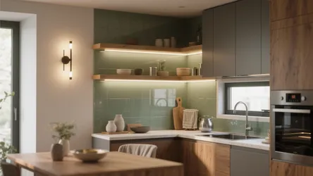 Four-Way Wall Light: 5 Smart Ideas for Small Kitchens