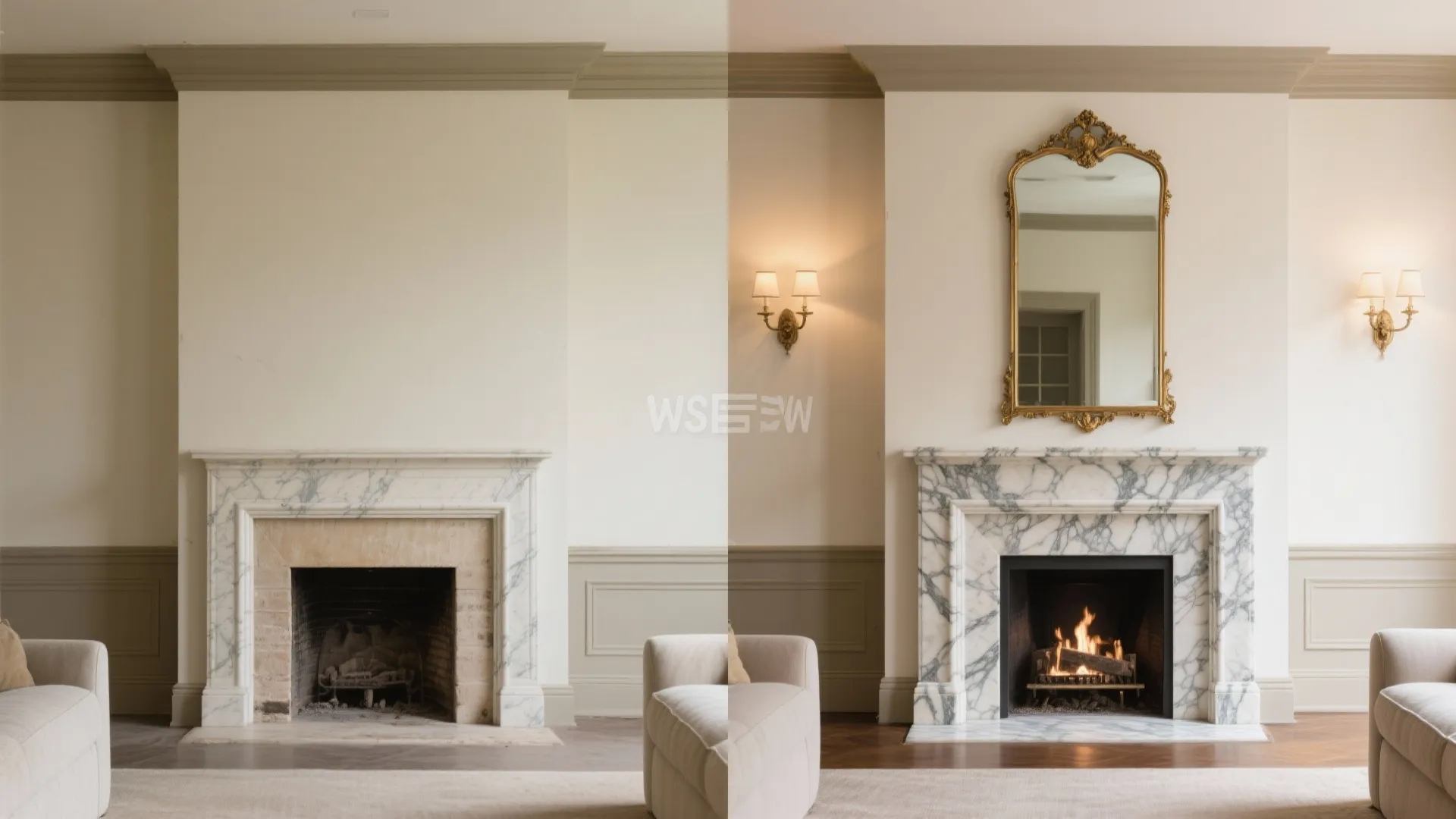 Statement Fireplace and Fine Stone