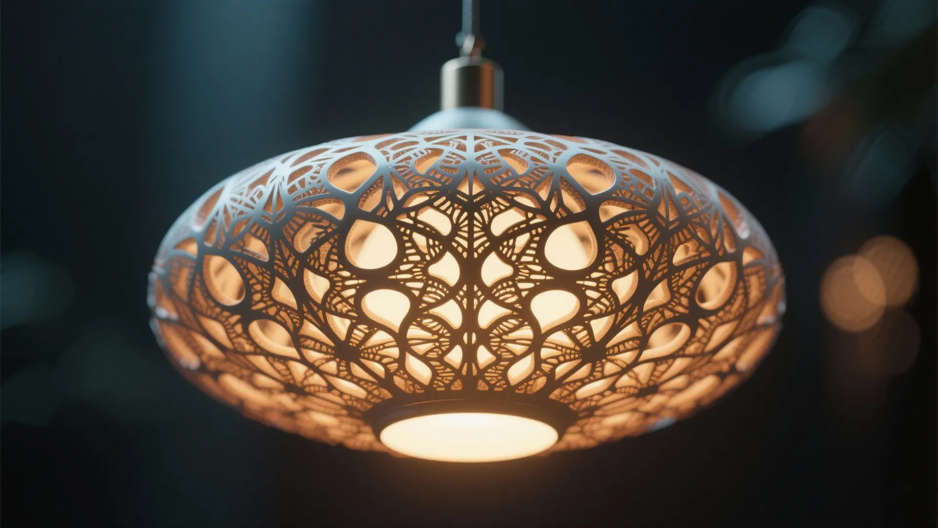 8. Fractal Lighting Fixtures