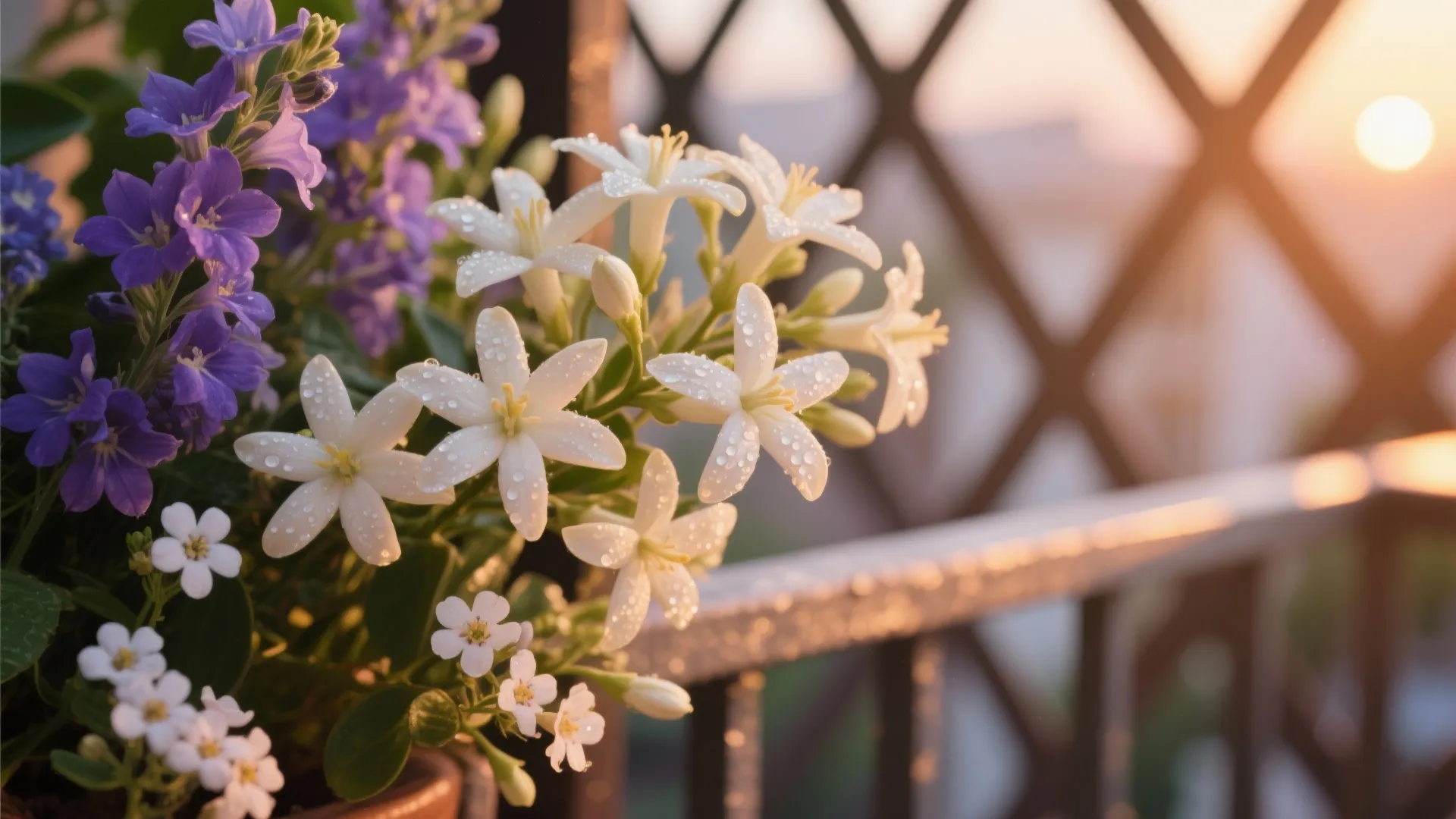 4) Fragrance First: Scented Balcony Evenings