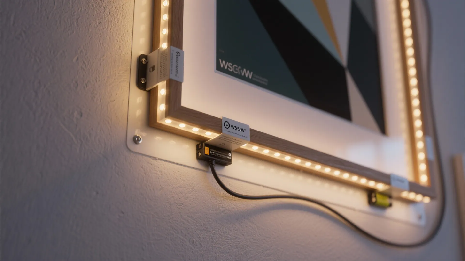 2. Picture Frame Backlighting