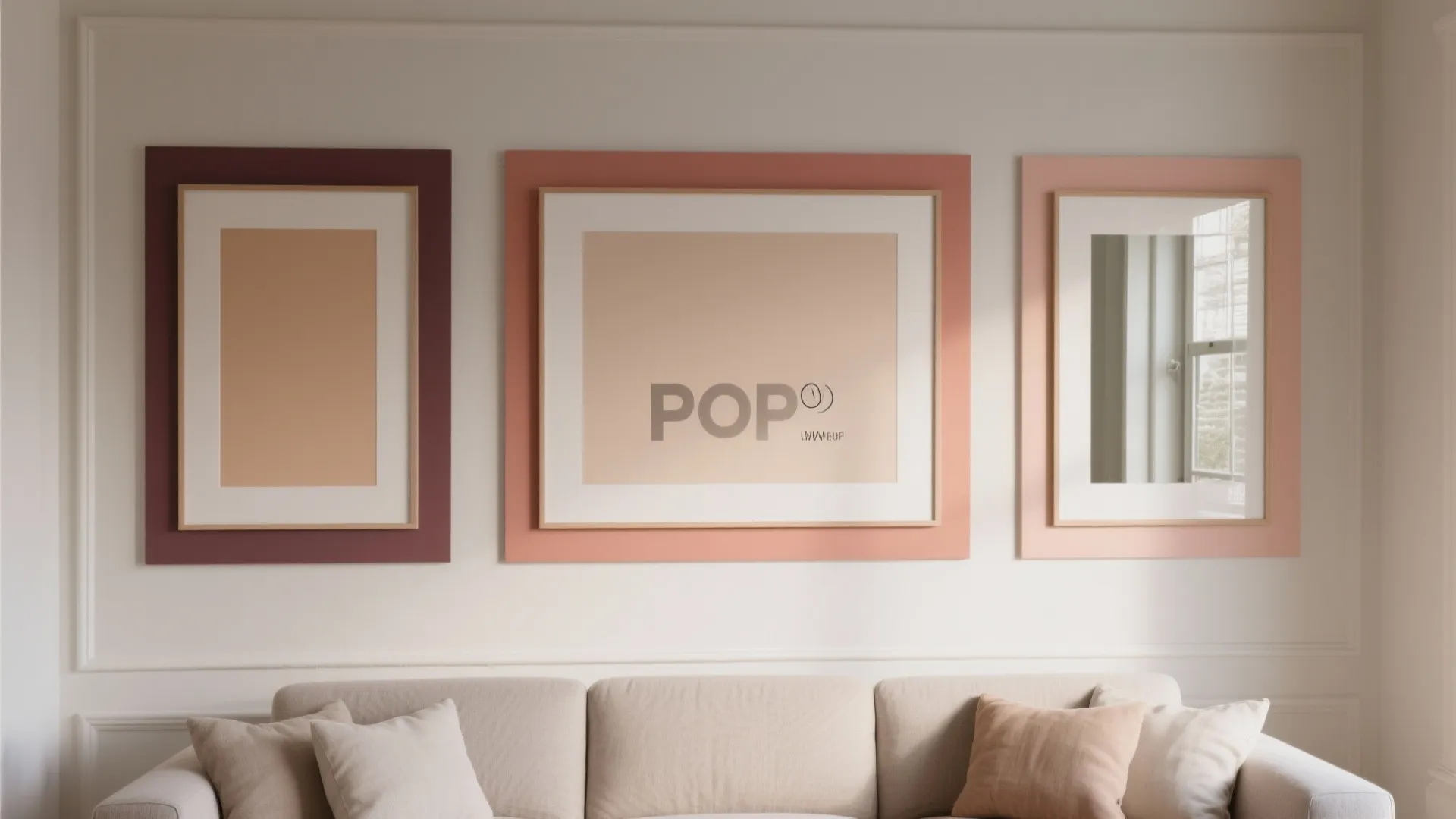 Picture-Frame Molding and Color Blocking