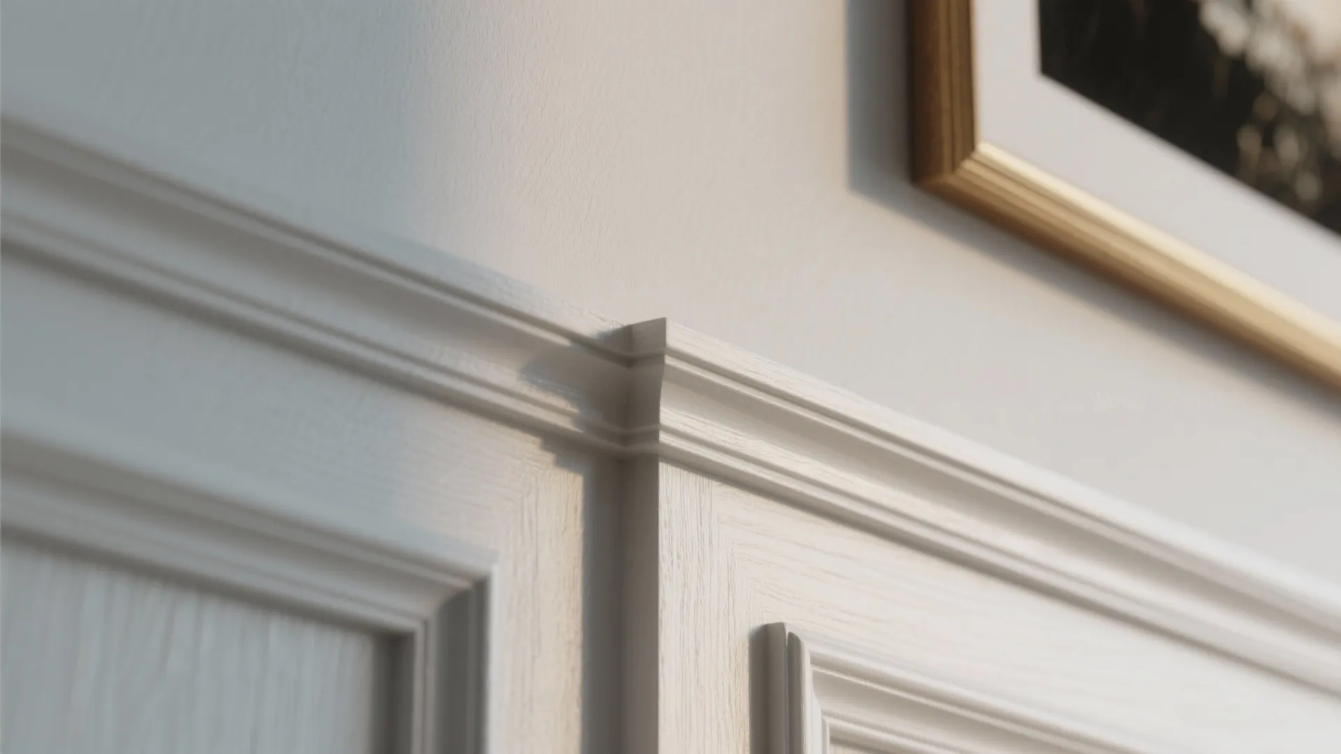 3. Picture Frame Molding for Refined Layers