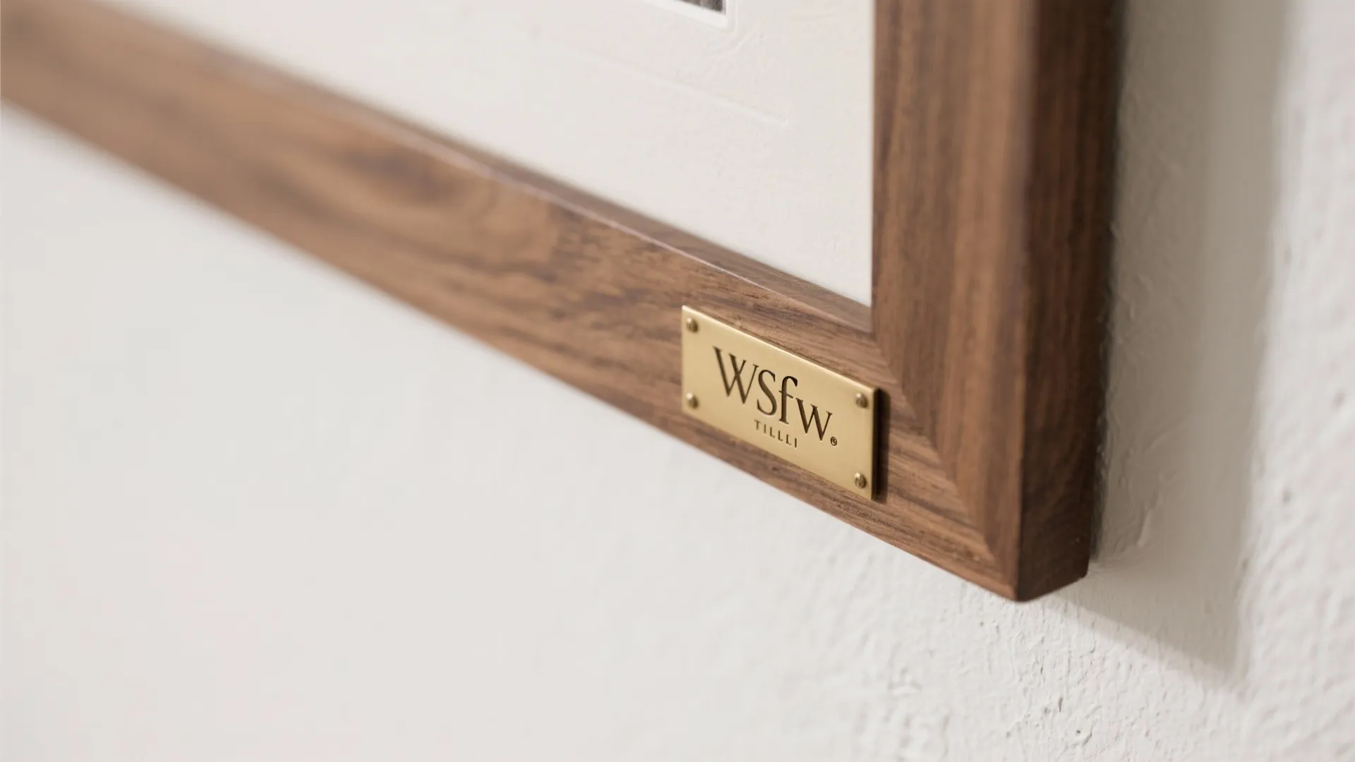 White Wall + Wooden Beam Frame (Nalukettu-inspired)