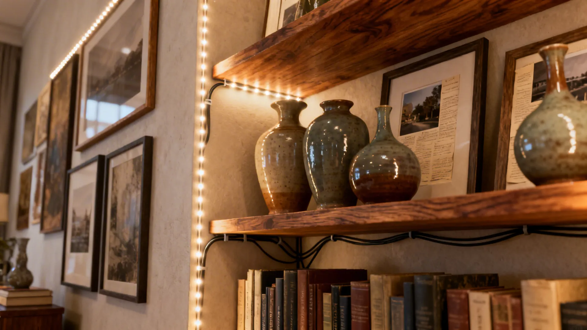 2. Frame an Artwork or Shelves