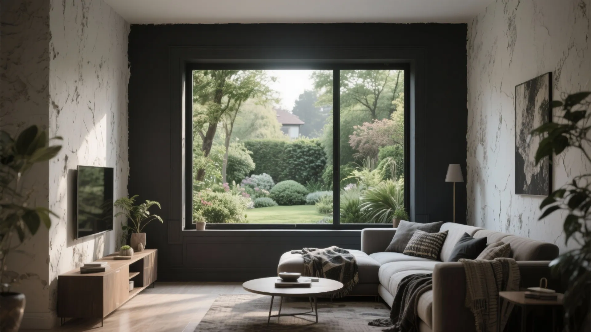 5. Paint to frame views and create depth