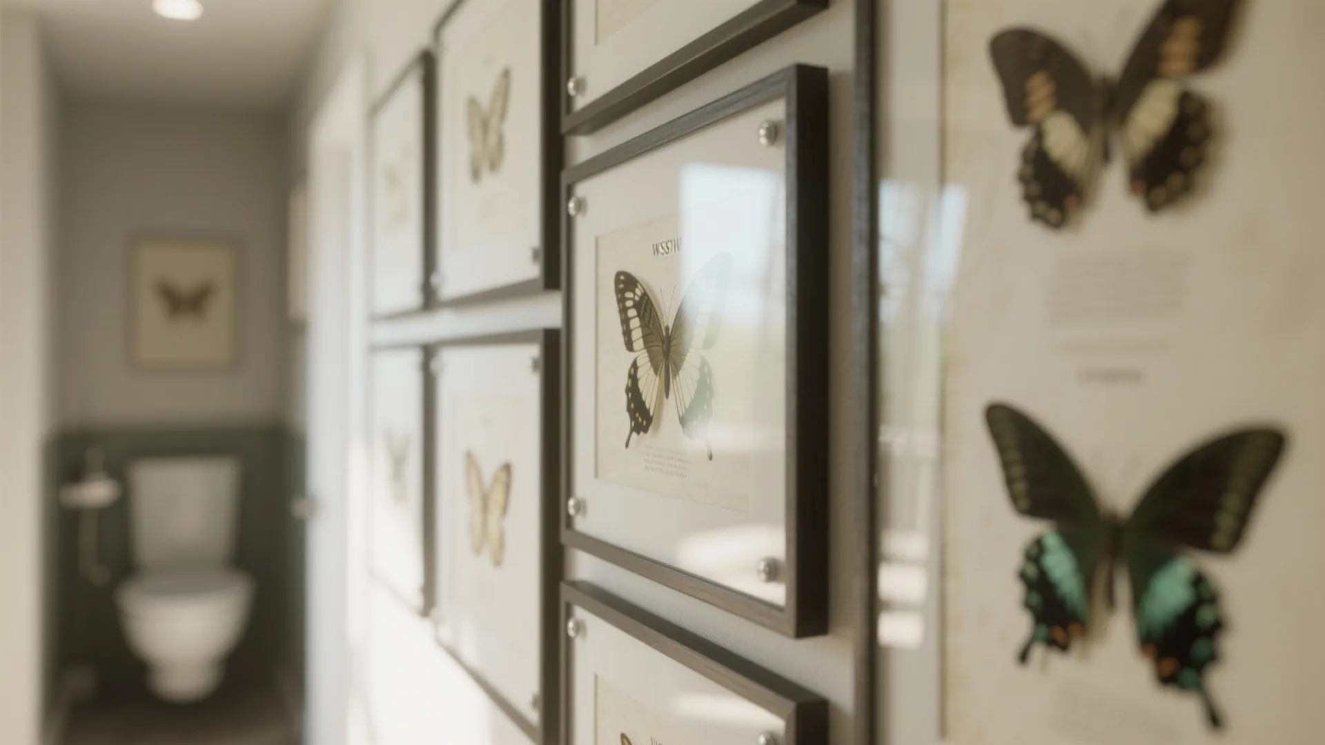 5. DIY Framed Butterfly Art with Waterproof Backing