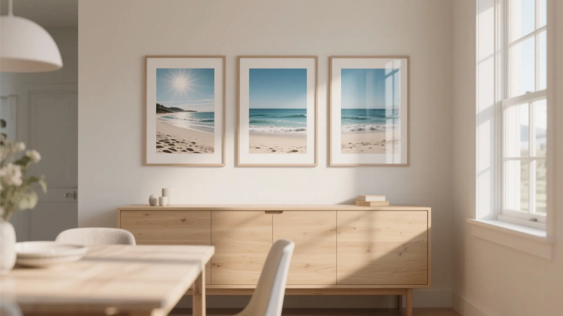 1. Framed Beach Photography