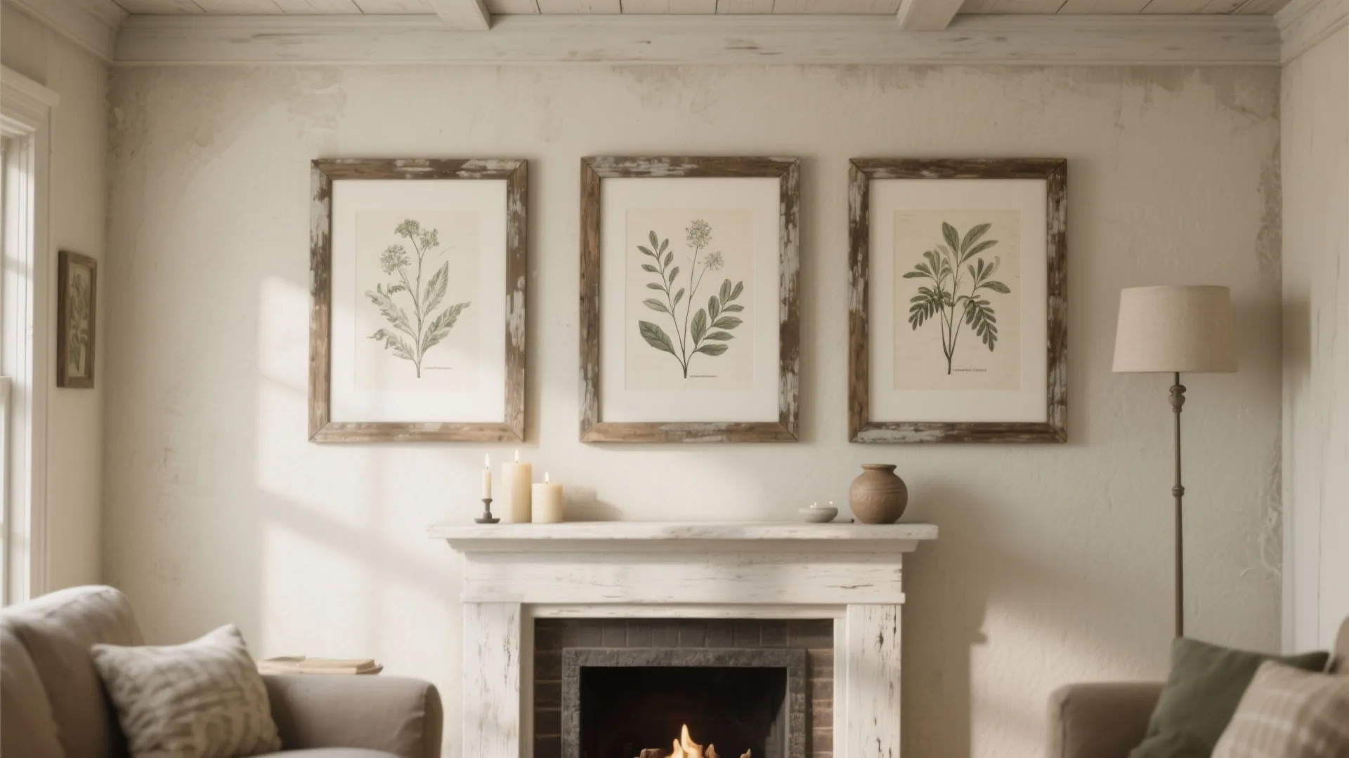 3. Framed Botanical Prints