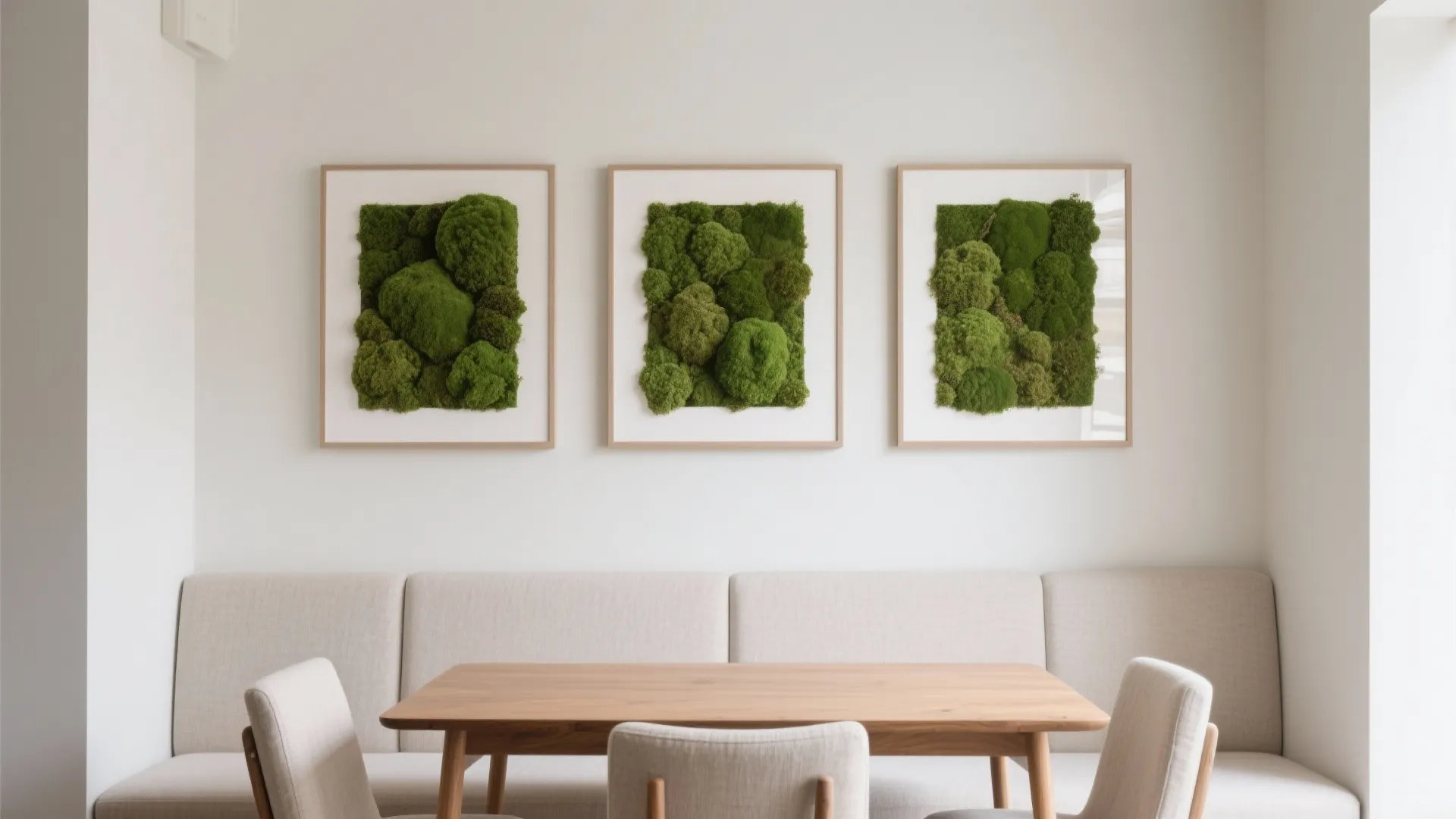 Framed Moss Art Panels (Modular Gallery)
