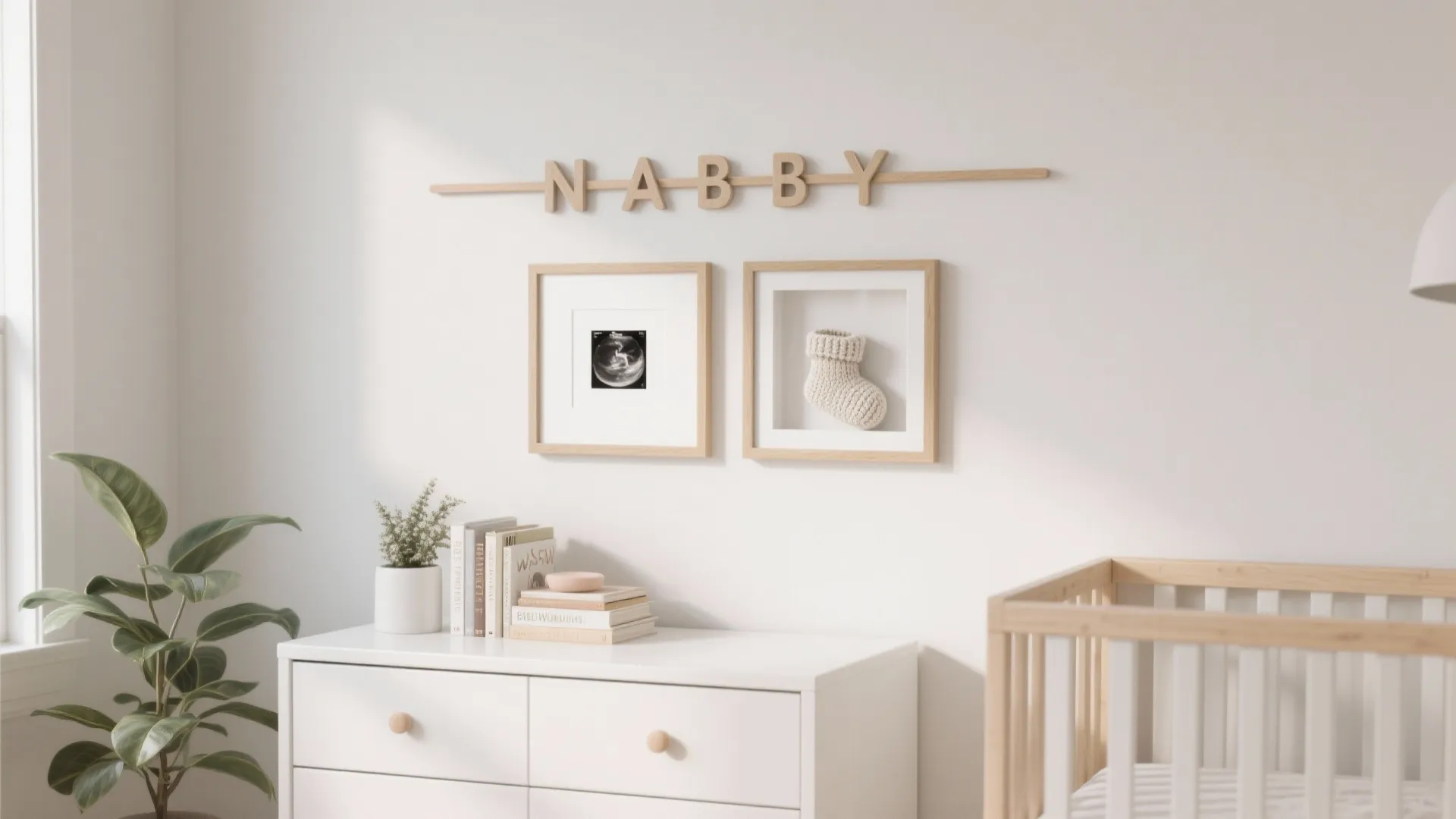 Framed Name Gallery: Mix Fonts, Photos, and Keepsakes