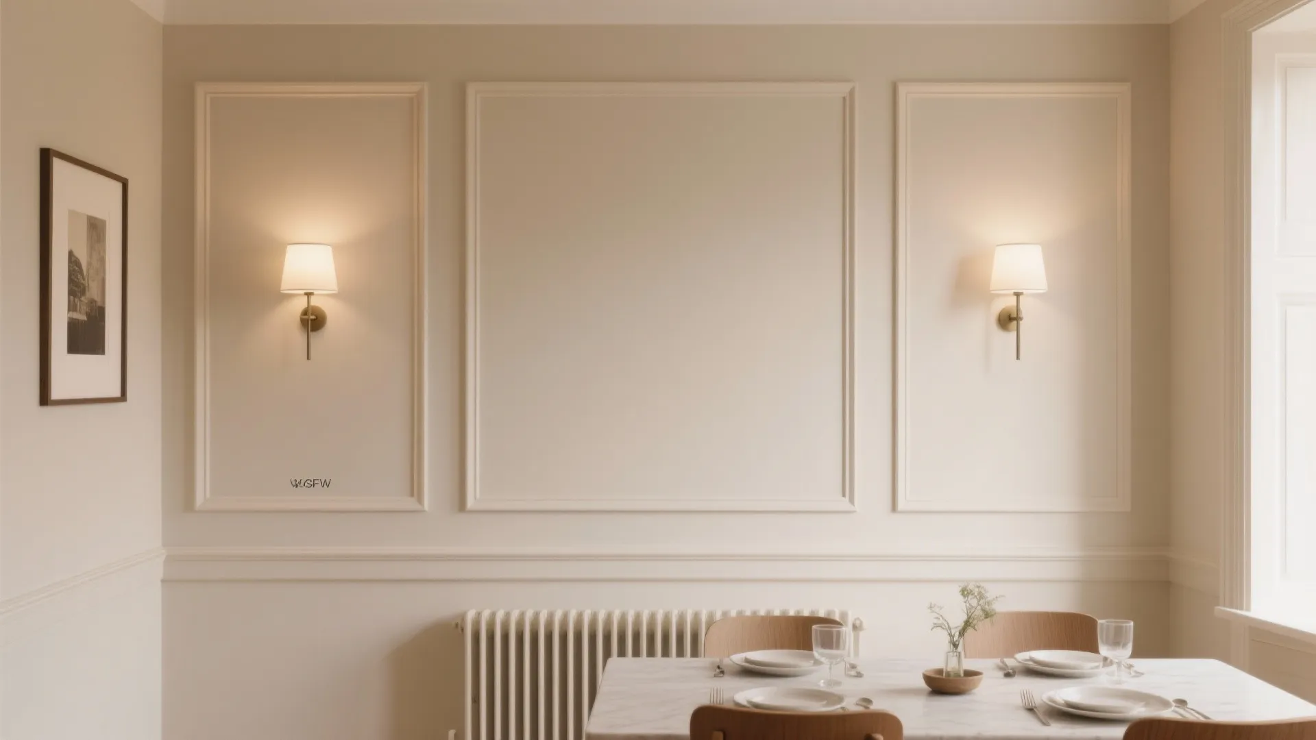Framed Wall Panels for Quiet Elegance