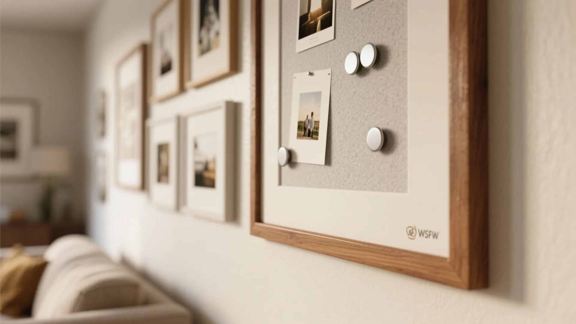 2. Framed Magnetic Panels for Galleries