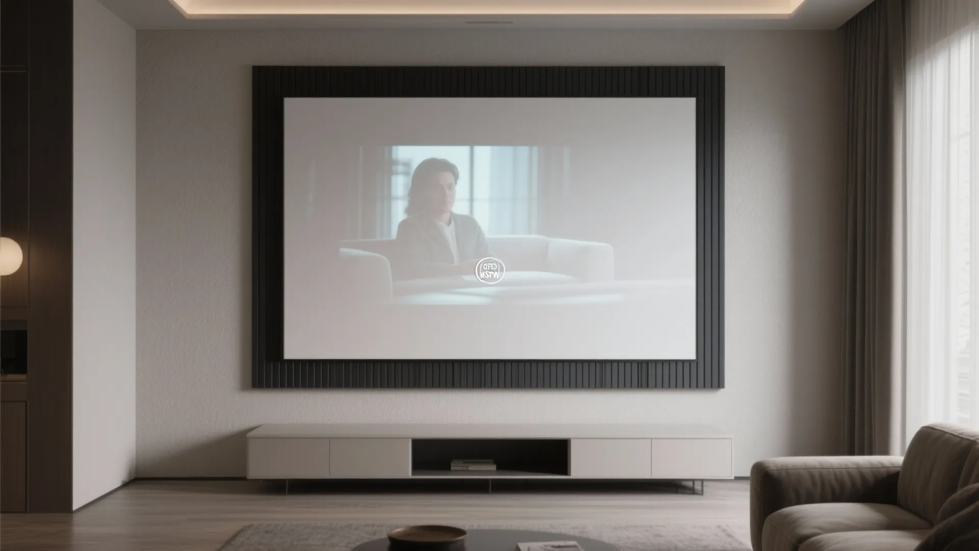 4. Frame the Screen Area with a Border