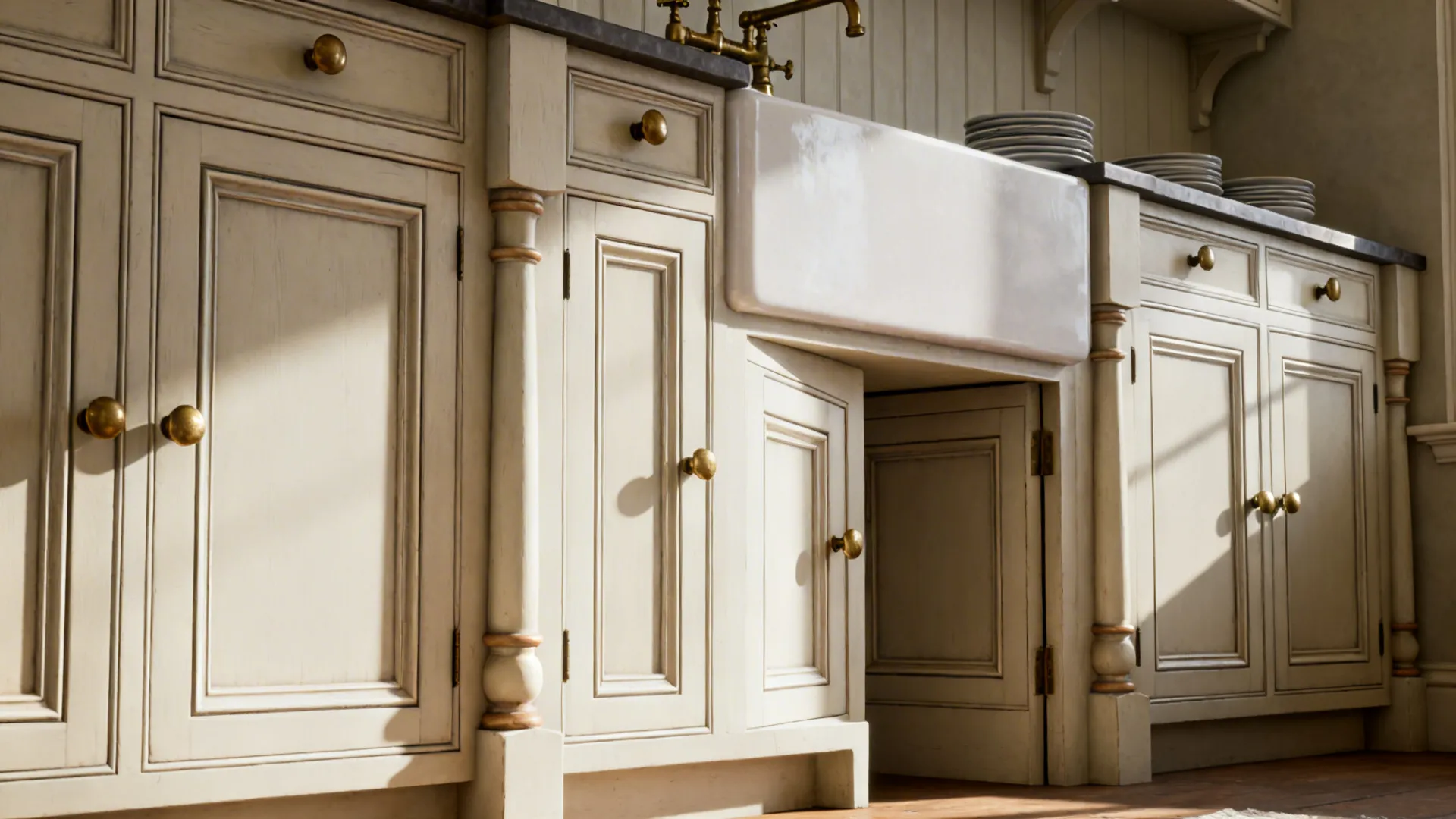 1) Classic Shaker Cabinetry with Framed Construction