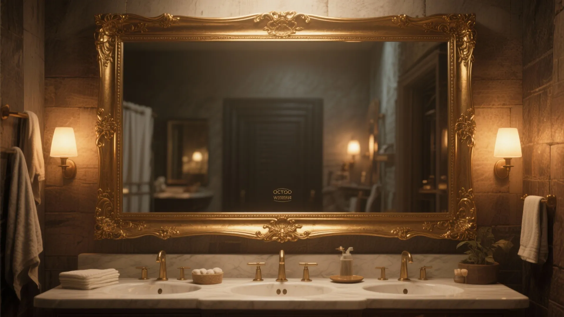 2. Framed Statement Mirror