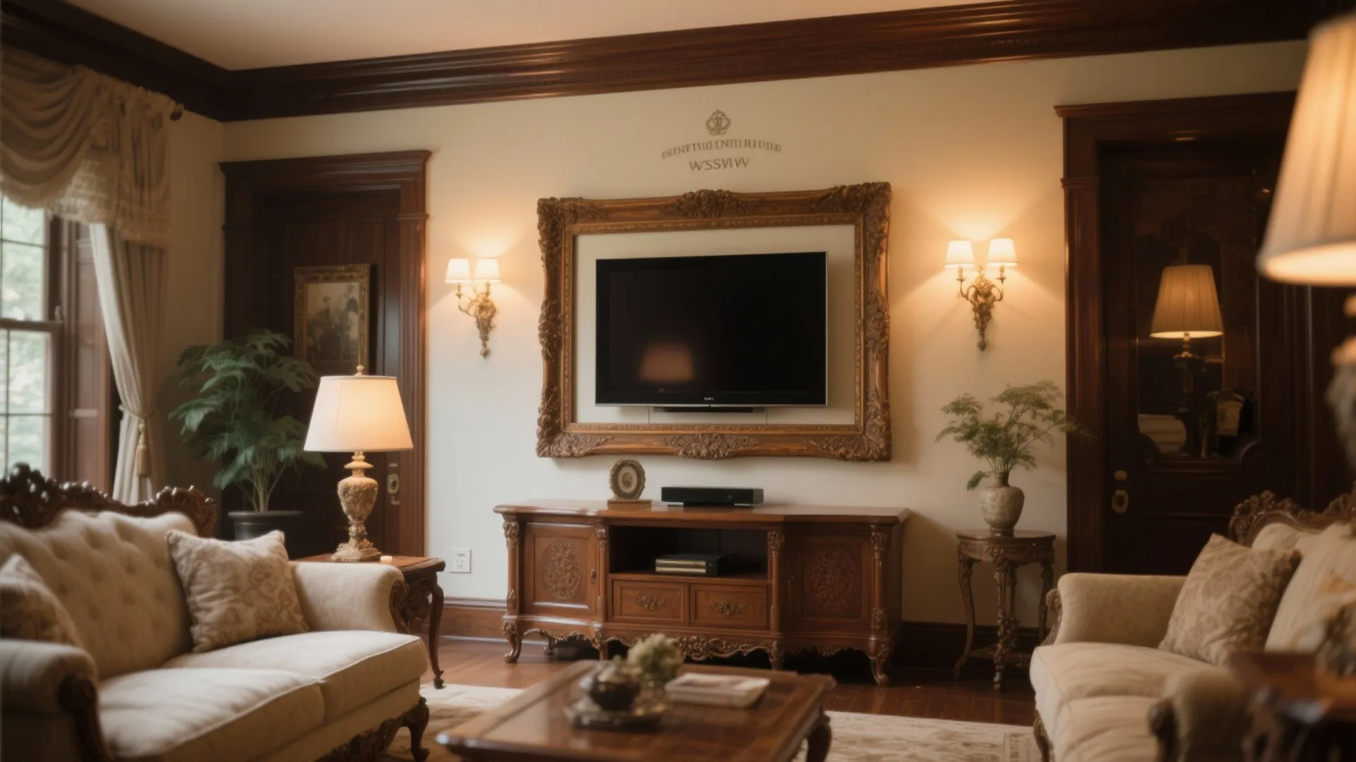 10. Framed TV Concept