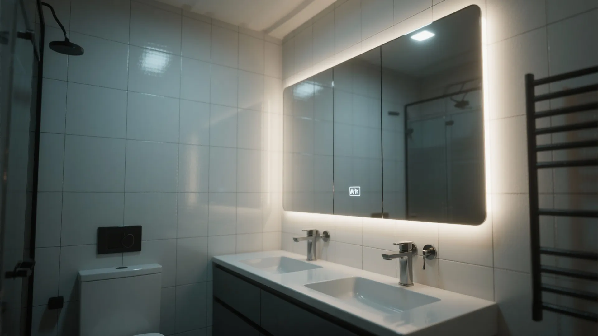 Frameless Minimalist Mirrors