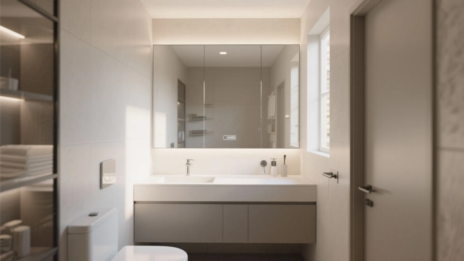 1. Frameless Elegance