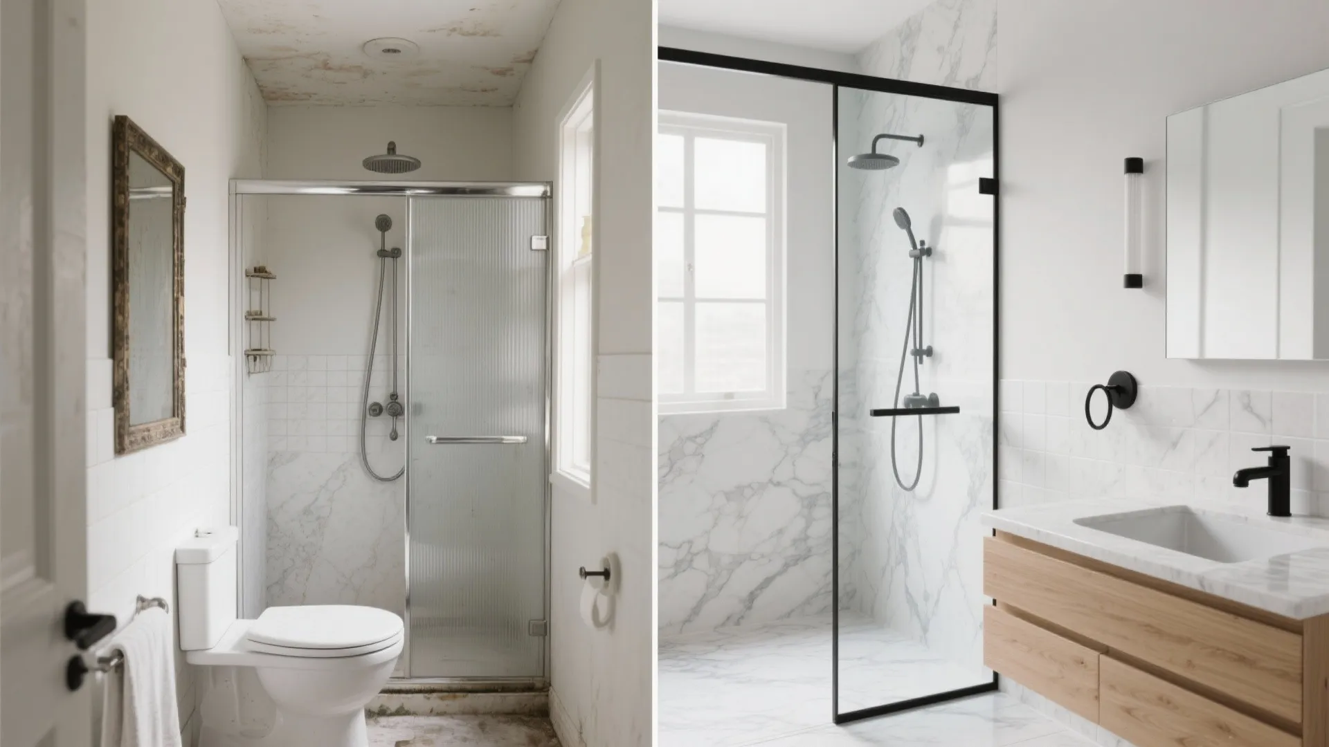 Minimalist Frameless Glass Doors