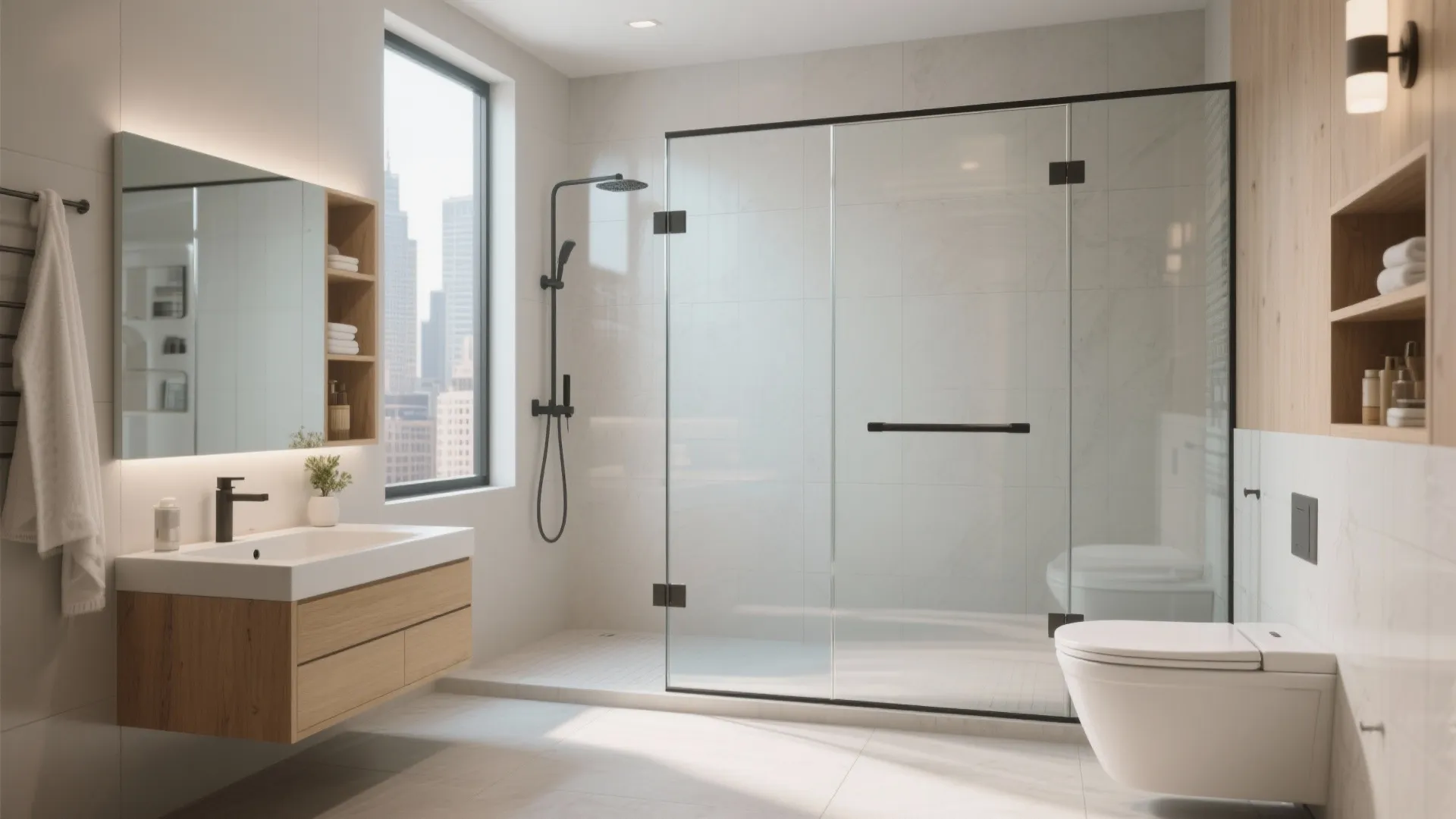 Frameless Glass for a Seamless Look