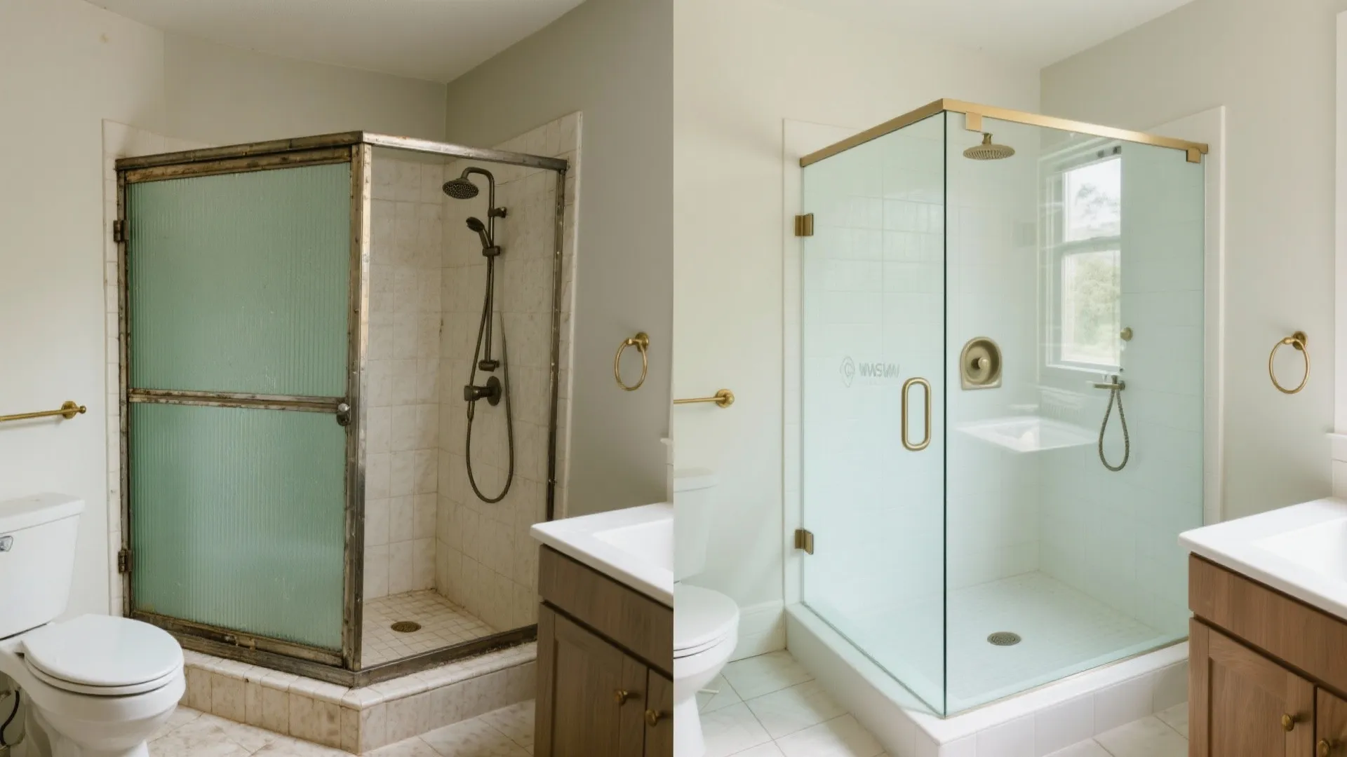 Frameless Corner Showers That Visually Expand the Room
