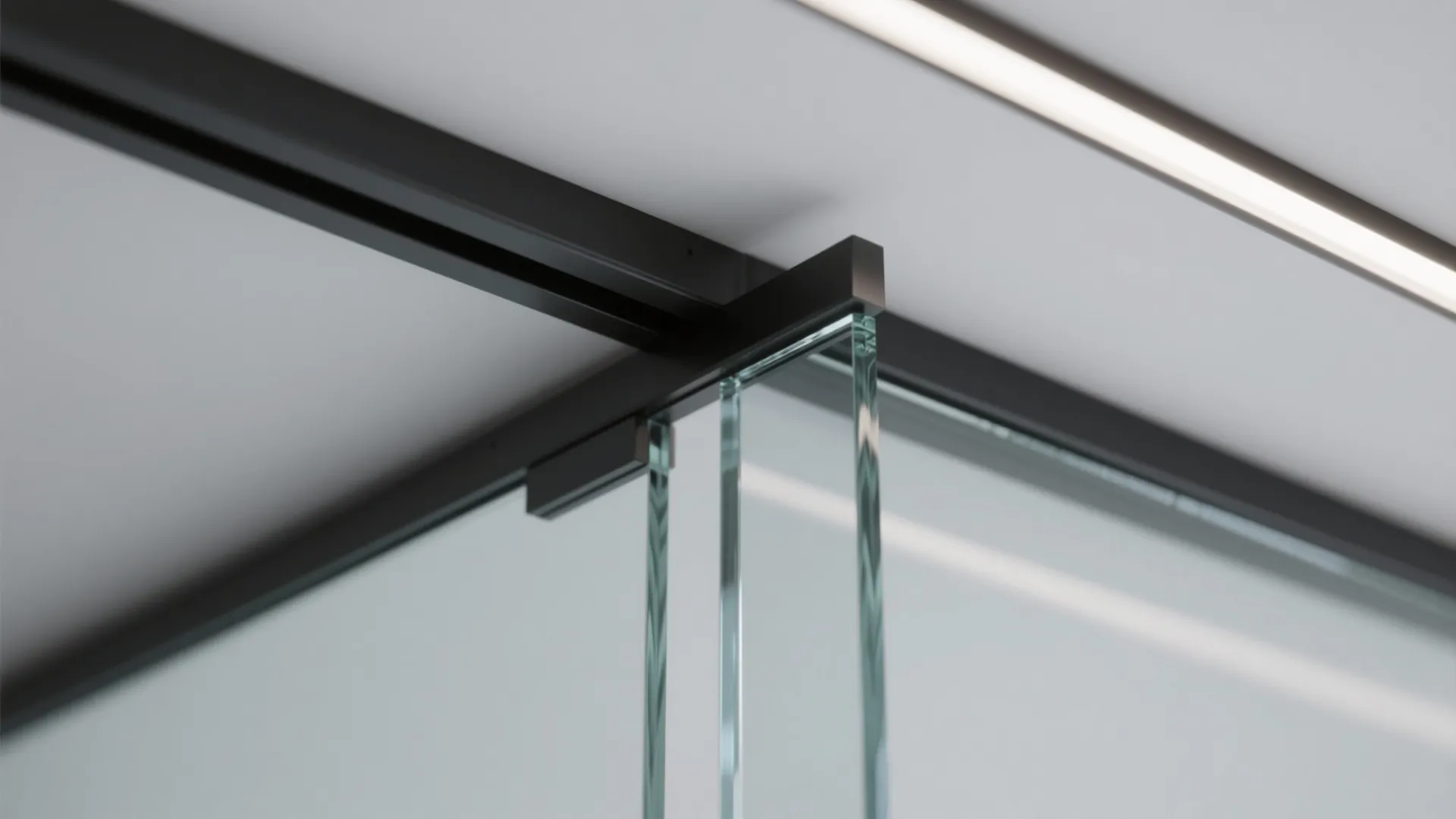 Frameless, Ultra-Minimal Glass Zoning