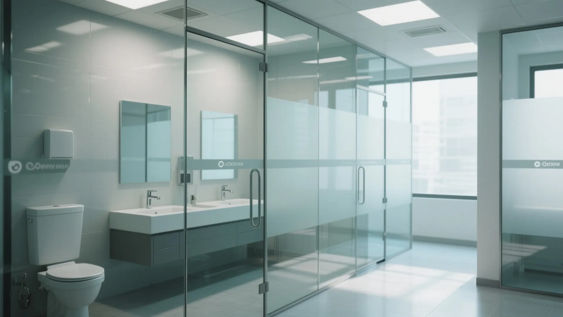 6. Frameless Glass Partitions