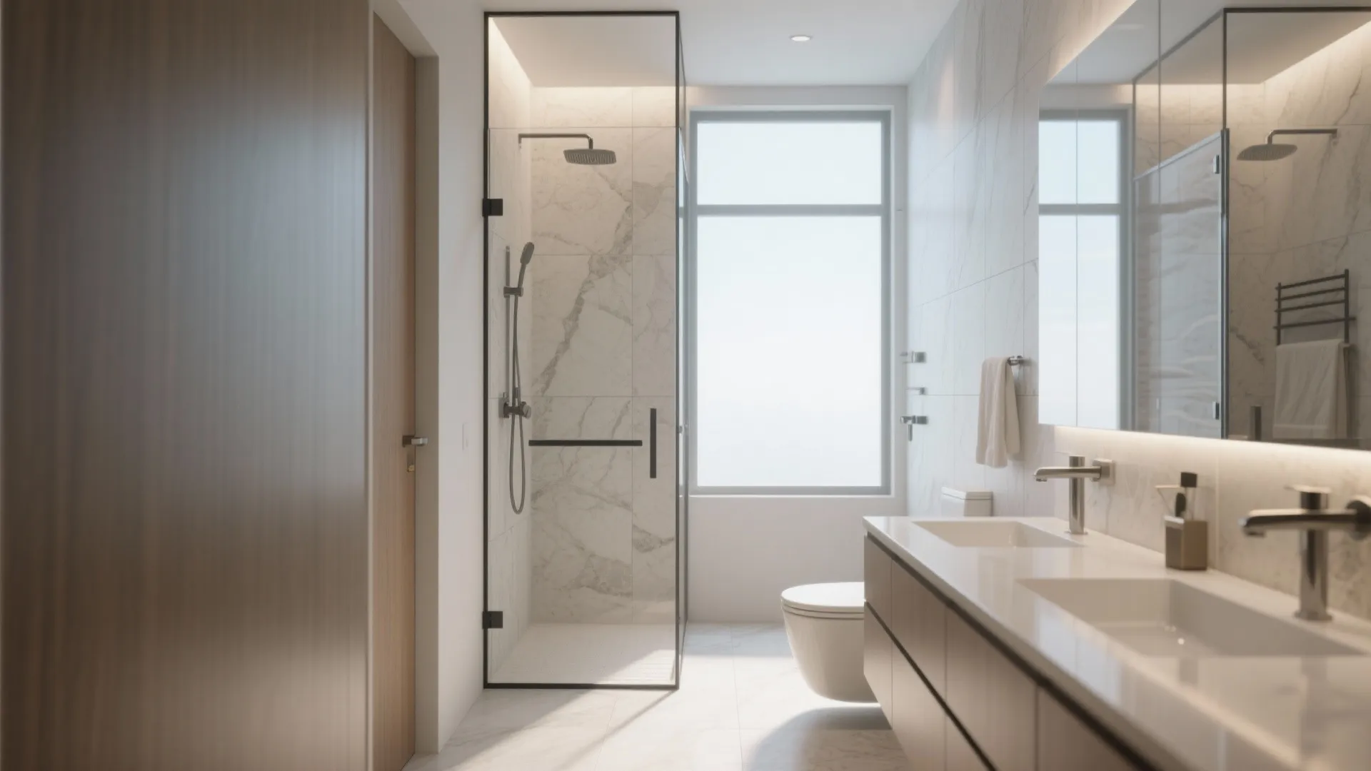 6. Frameless Glass for Openness