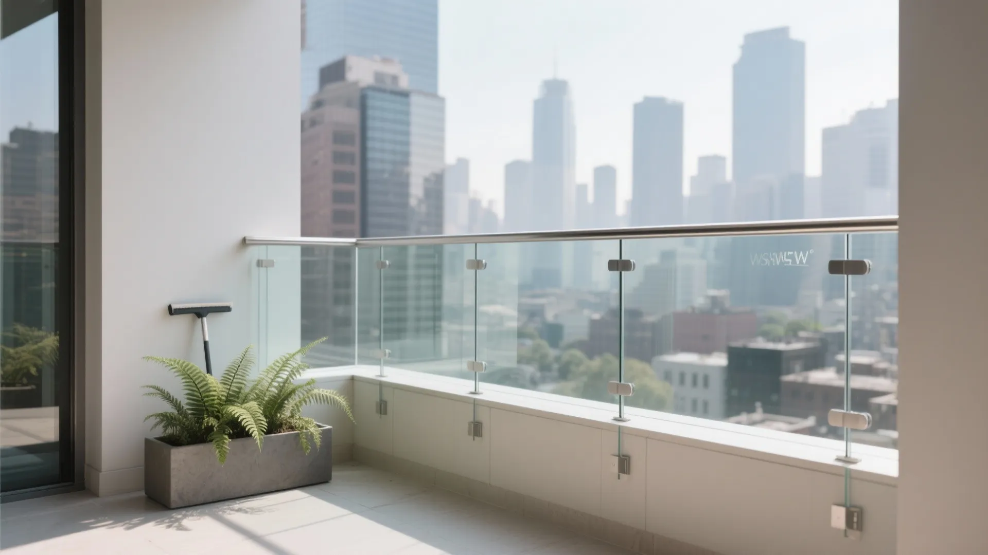 Frameless Glass Railing for an Unbroken View