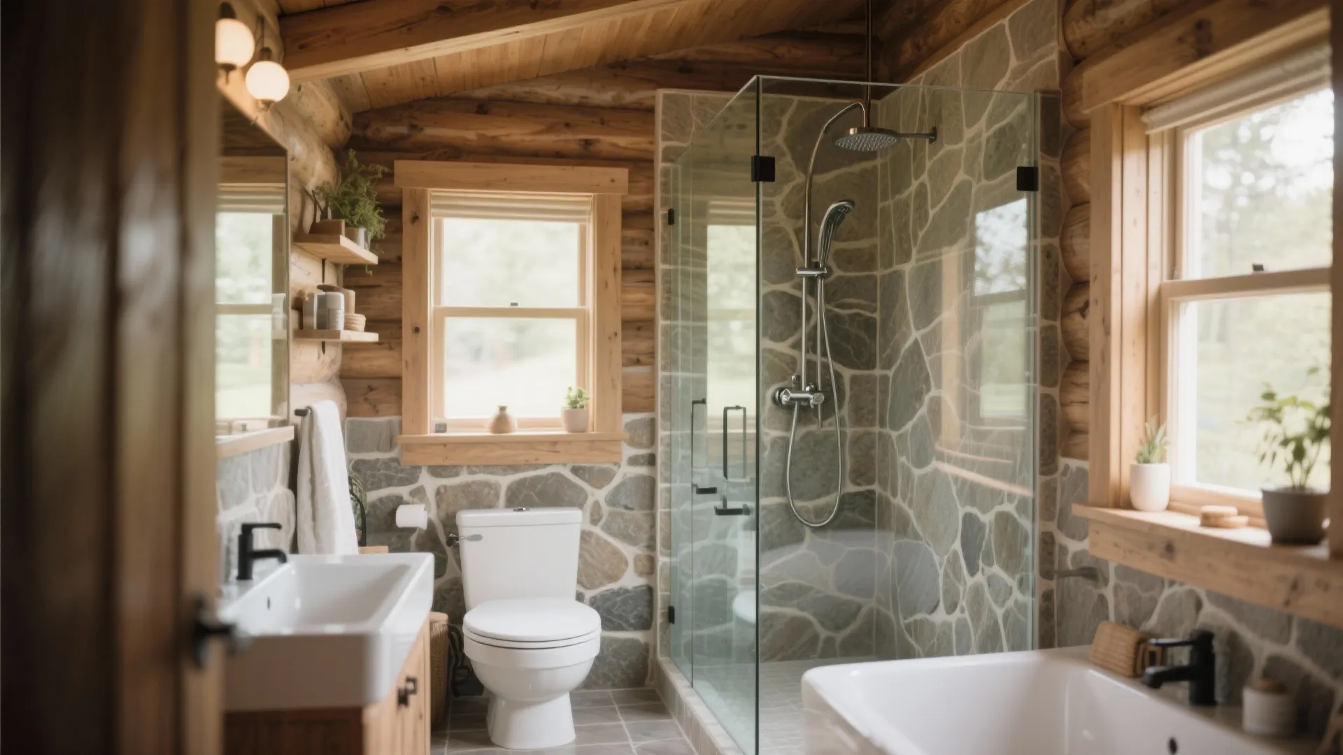 6. Frameless Glass Showers